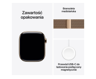 APPLE Apple Watch Series 11 GPS + Cellular 42mm Tytanowa koperta (złota) + bransoleta mediolańska (złota) - 1362427 - zdjęcie 8